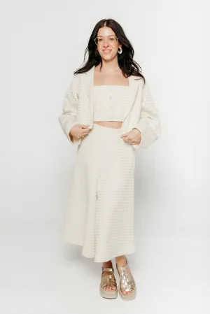 Skirt Culottes Ecru