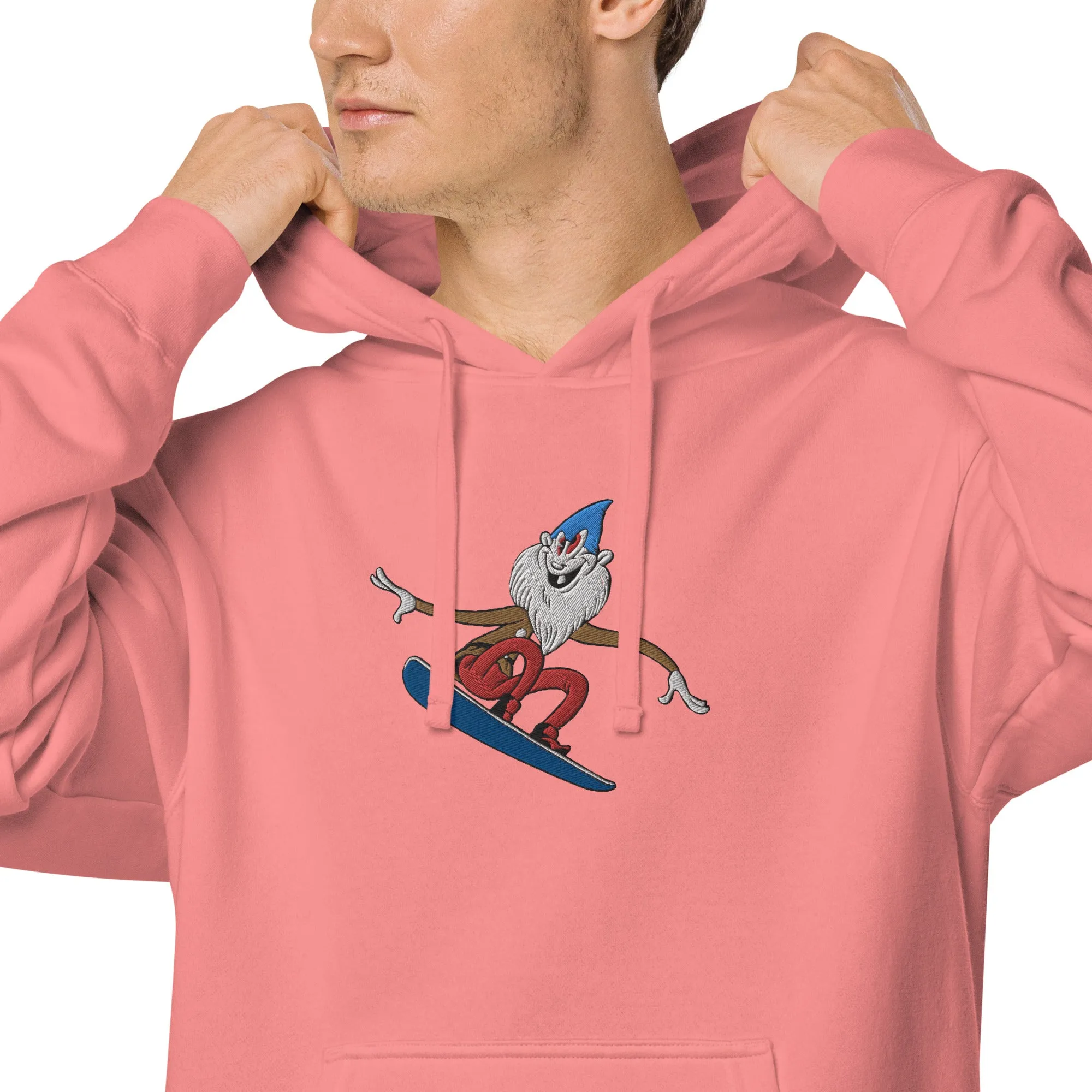 Slanky the Sgnome pigment-dyed hoodie
