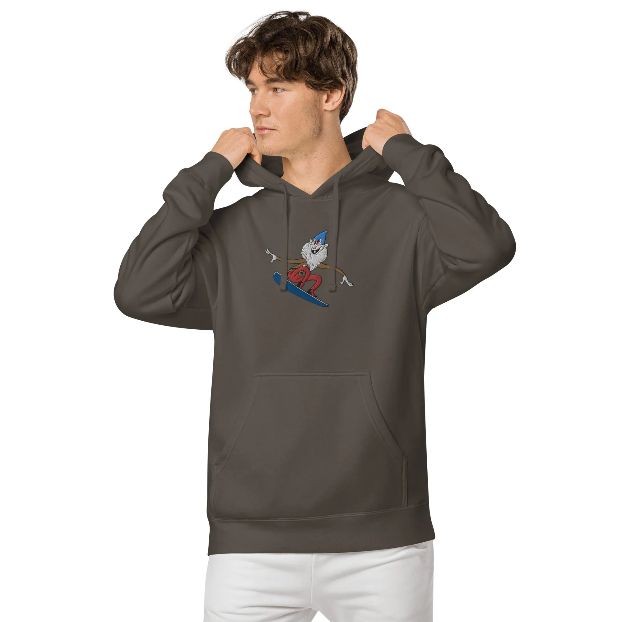 Slanky the Sgnome pigment-dyed hoodie