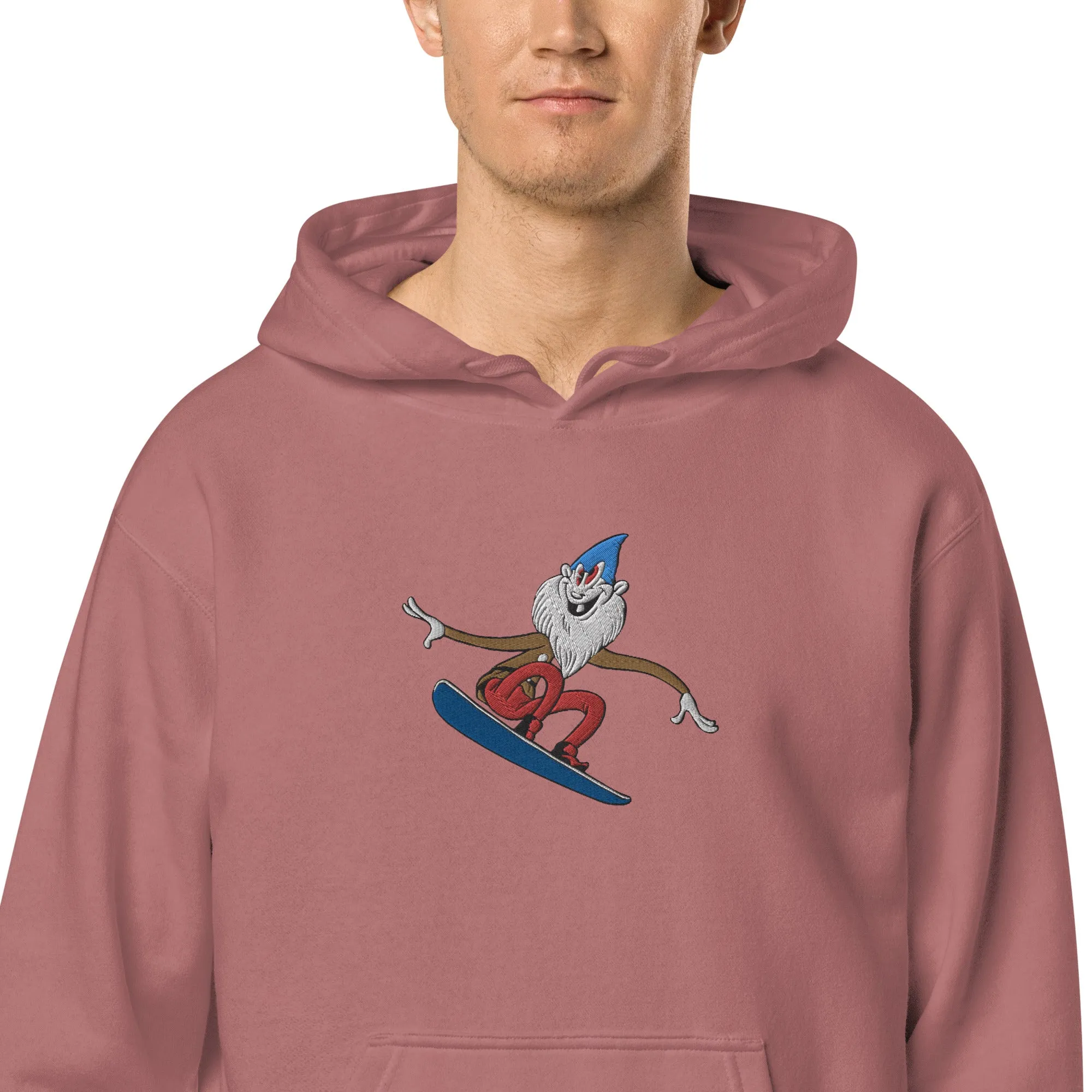 Slanky the Sgnome pigment-dyed hoodie