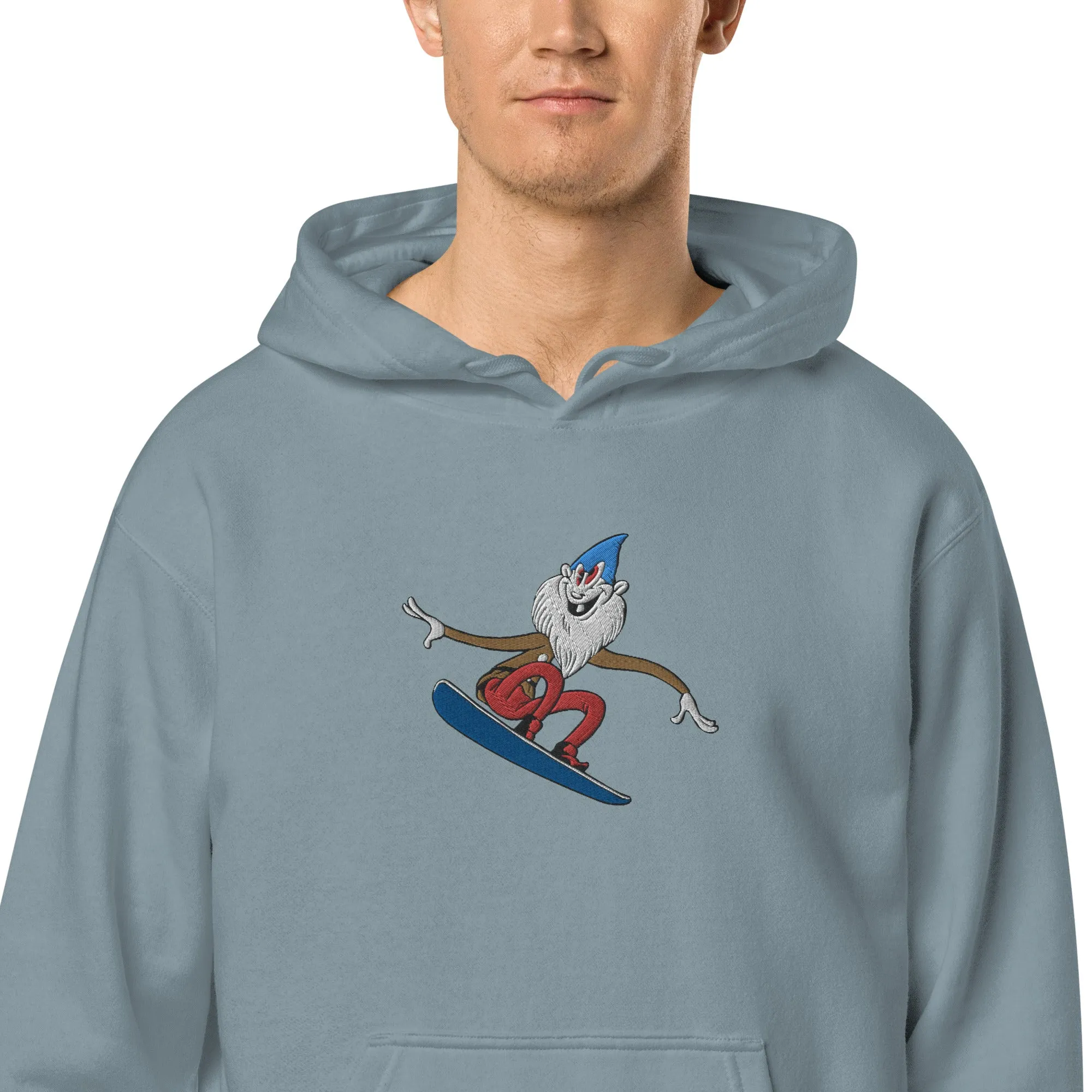 Slanky the Sgnome pigment-dyed hoodie