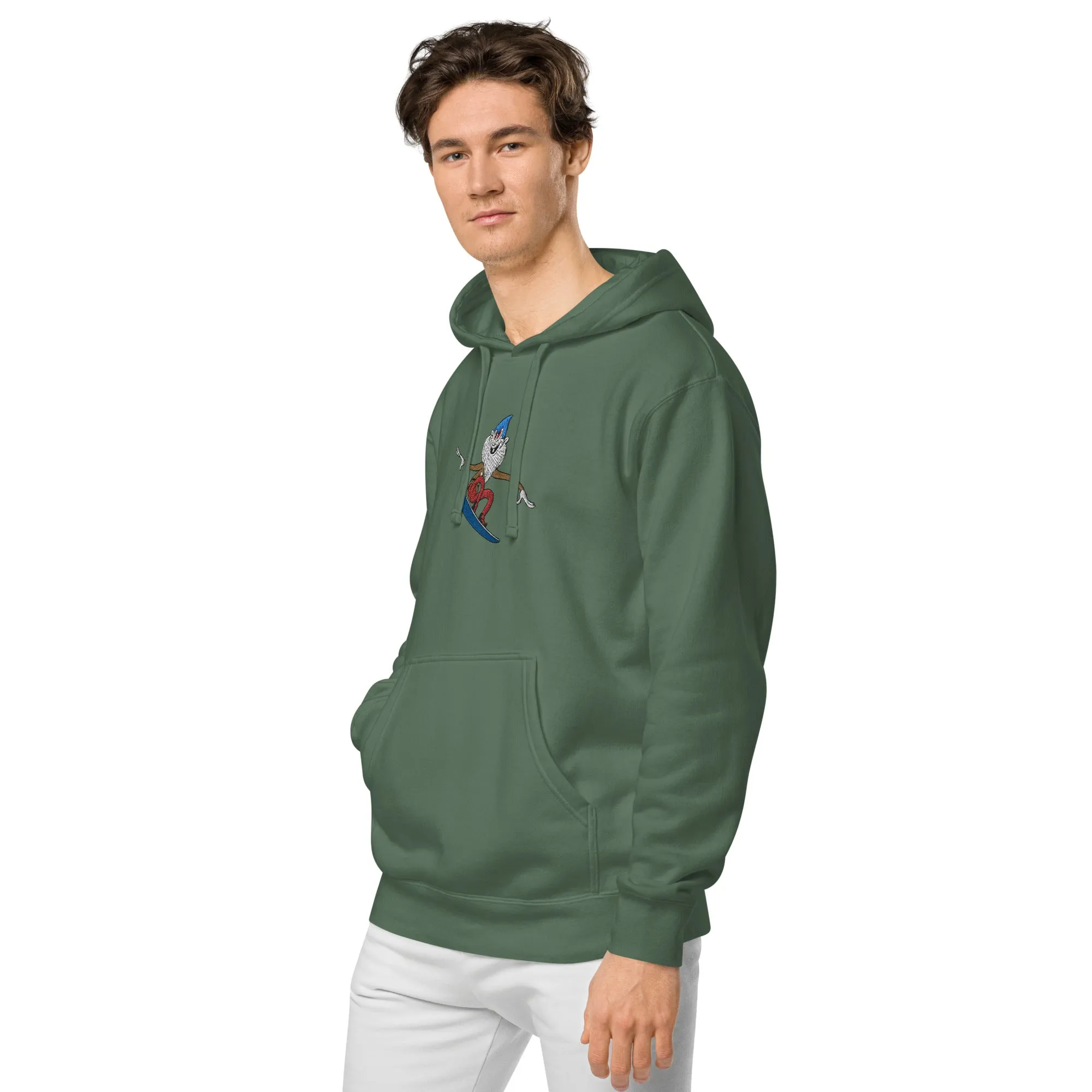 Slanky the Sgnome pigment-dyed hoodie