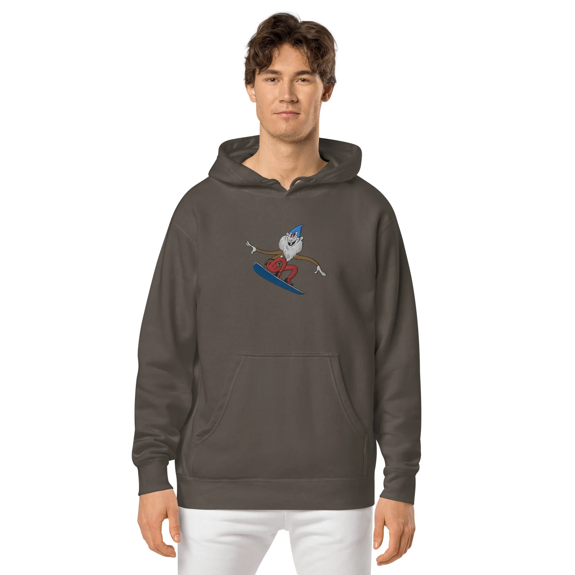 Slanky the Sgnome pigment-dyed hoodie