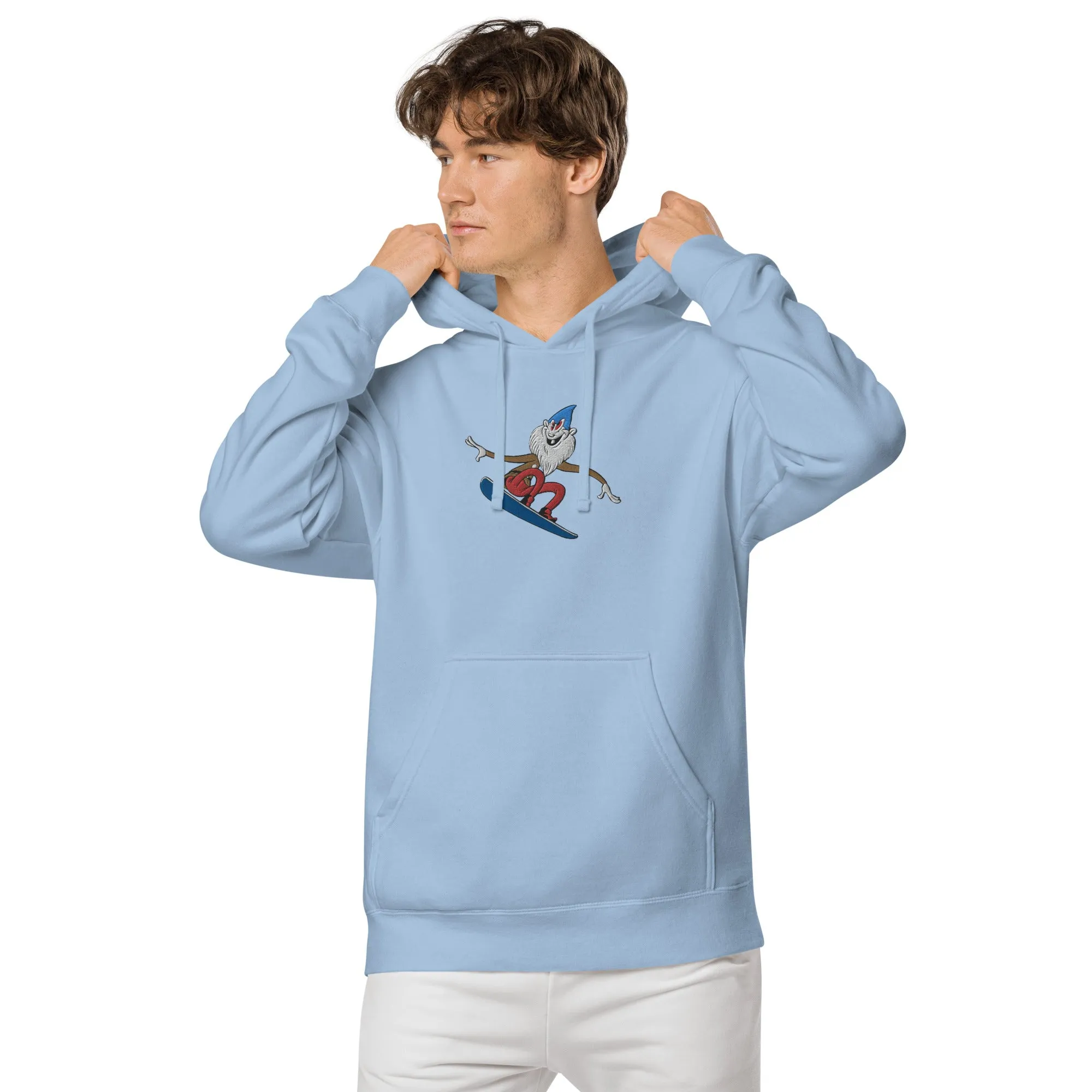 Slanky the Sgnome pigment-dyed hoodie