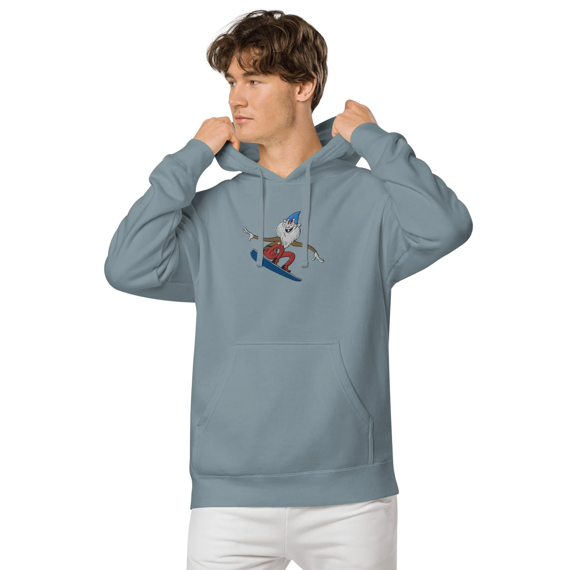 Slanky the Sgnome pigment-dyed hoodie
