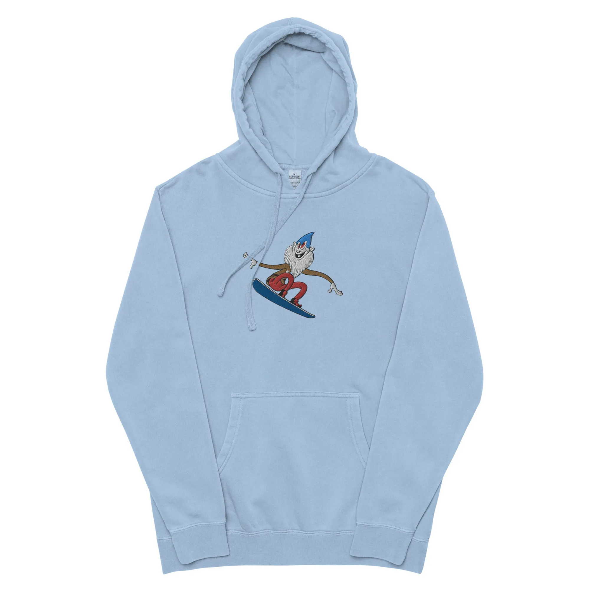Slanky the Sgnome pigment-dyed hoodie