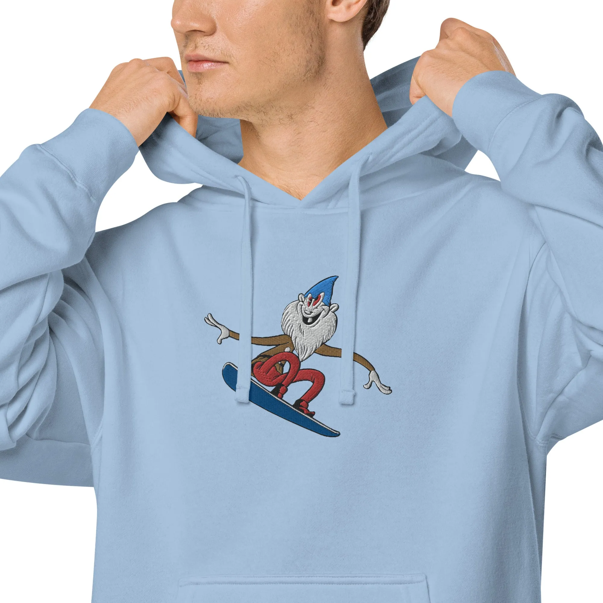 Slanky the Sgnome pigment-dyed hoodie