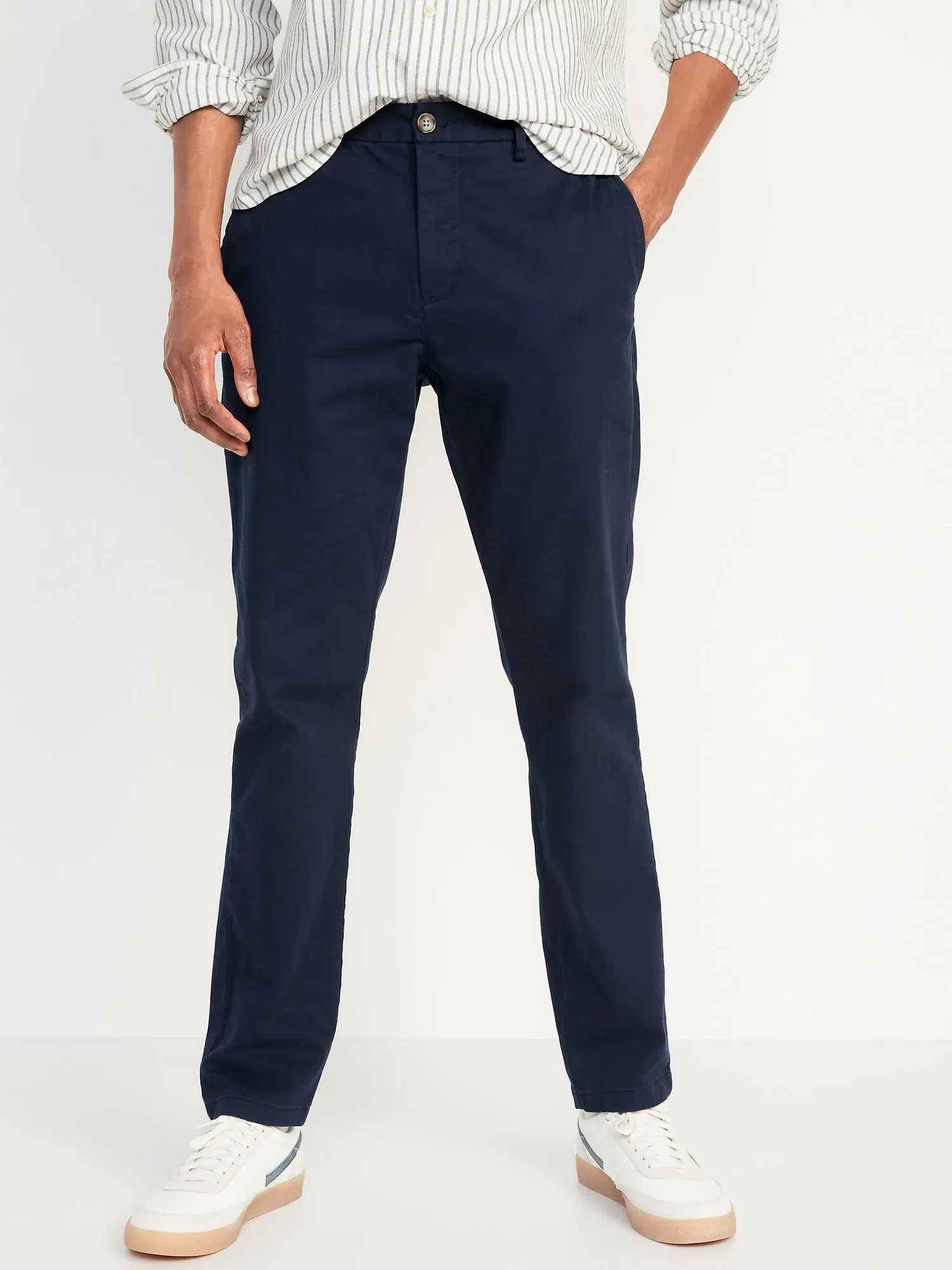Slim Built-In Flex Rotation Chino Pants for Men