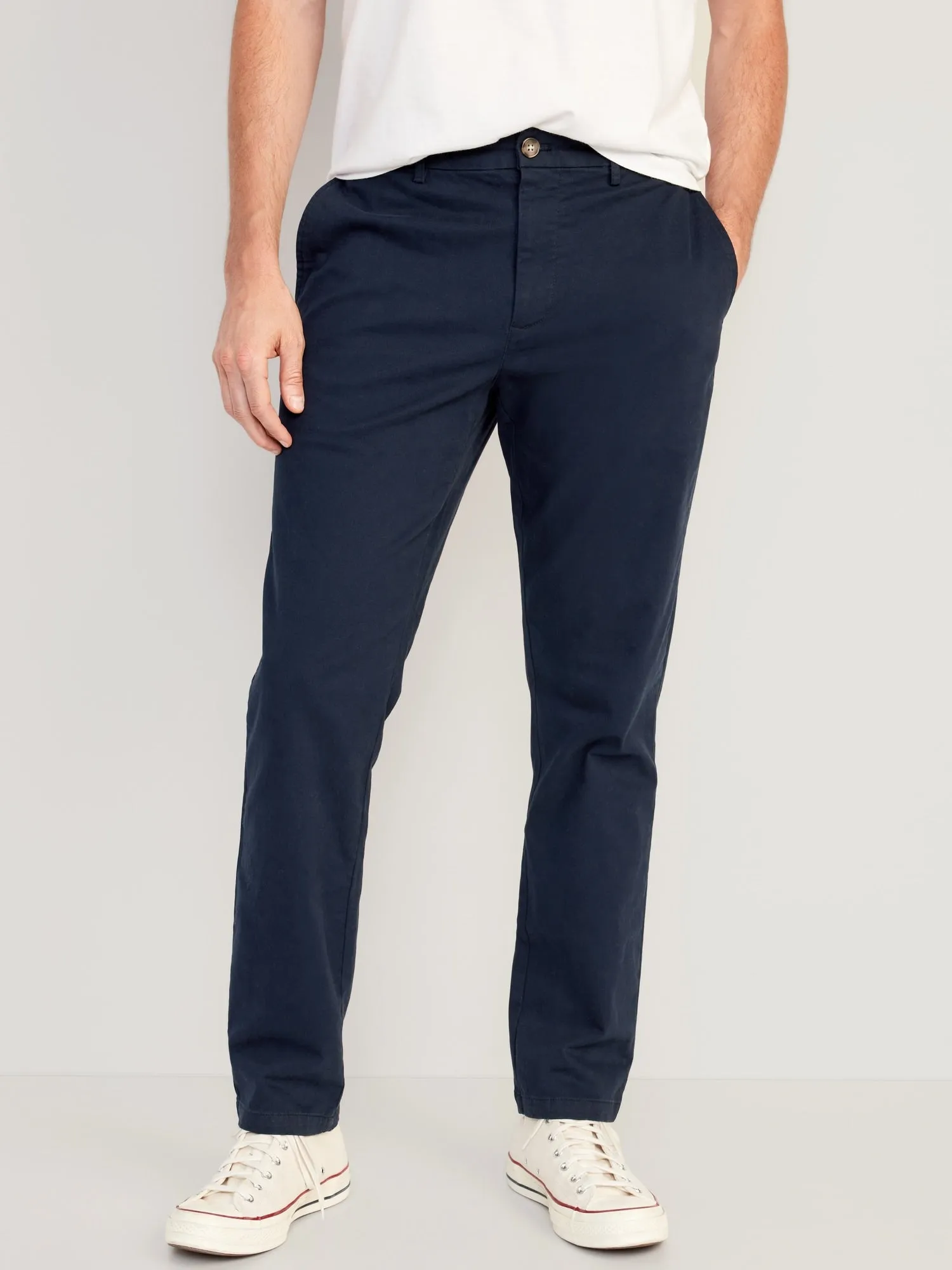Slim Built-In Flex Rotation Chino Pants for Men