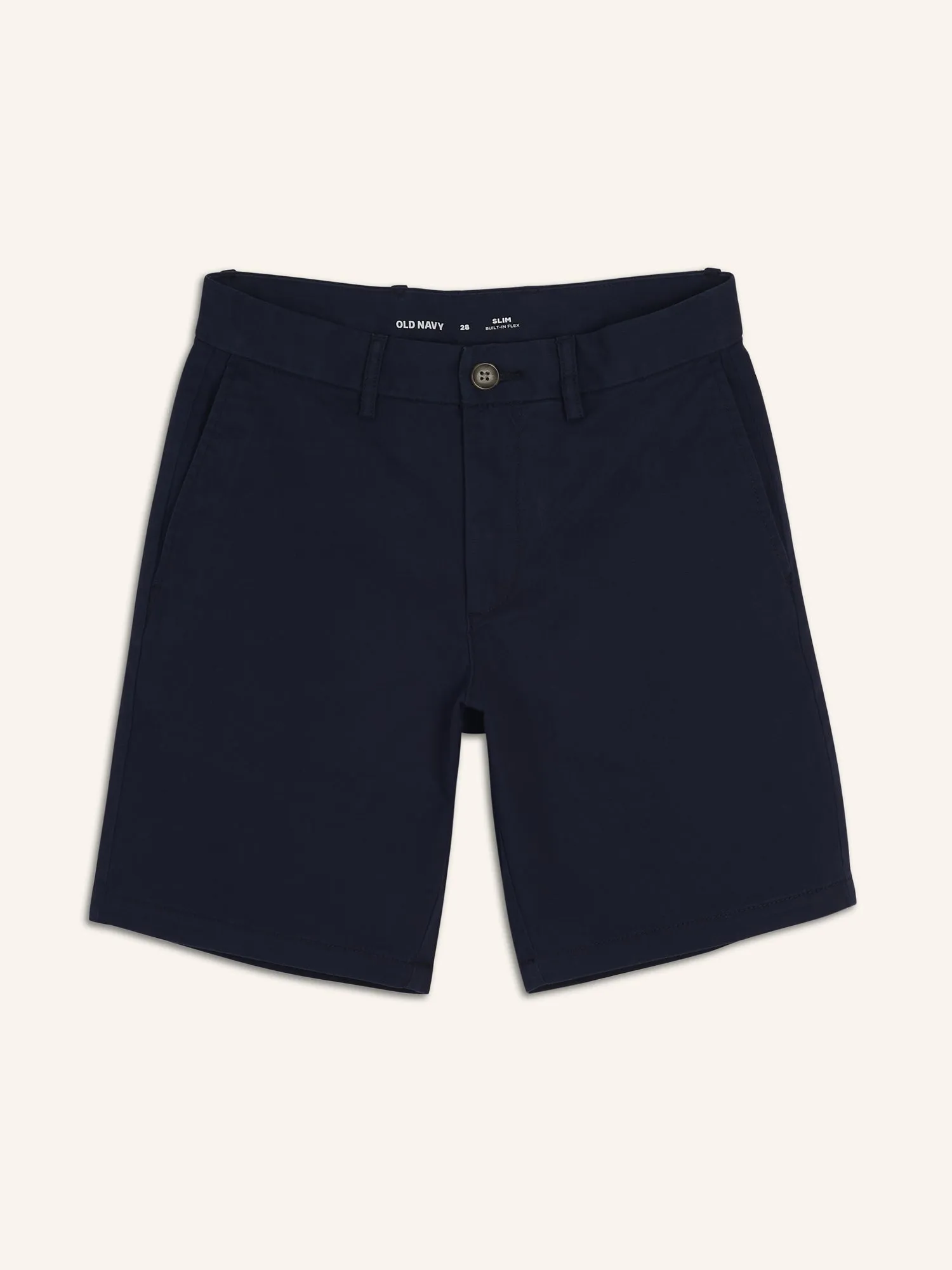 Slim Built-In Flex Rotation Chino Shorts -- 8-inch inseam