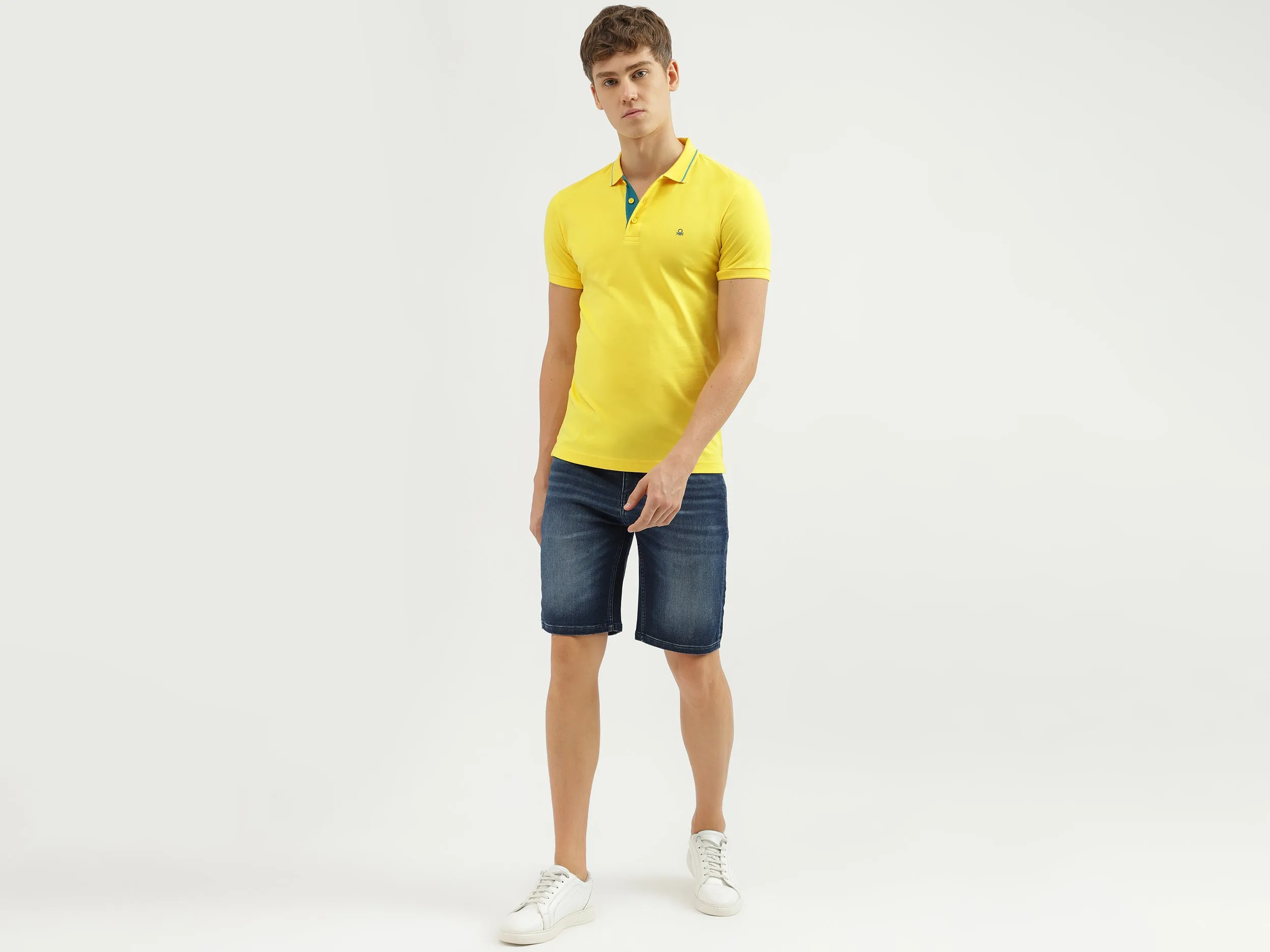 Slim Fit Solid Men's Shorts