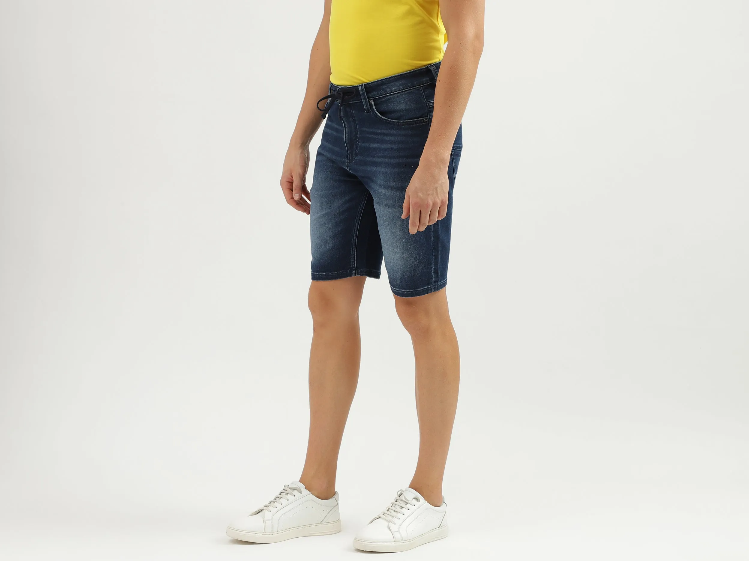 Slim Fit Solid Men's Shorts