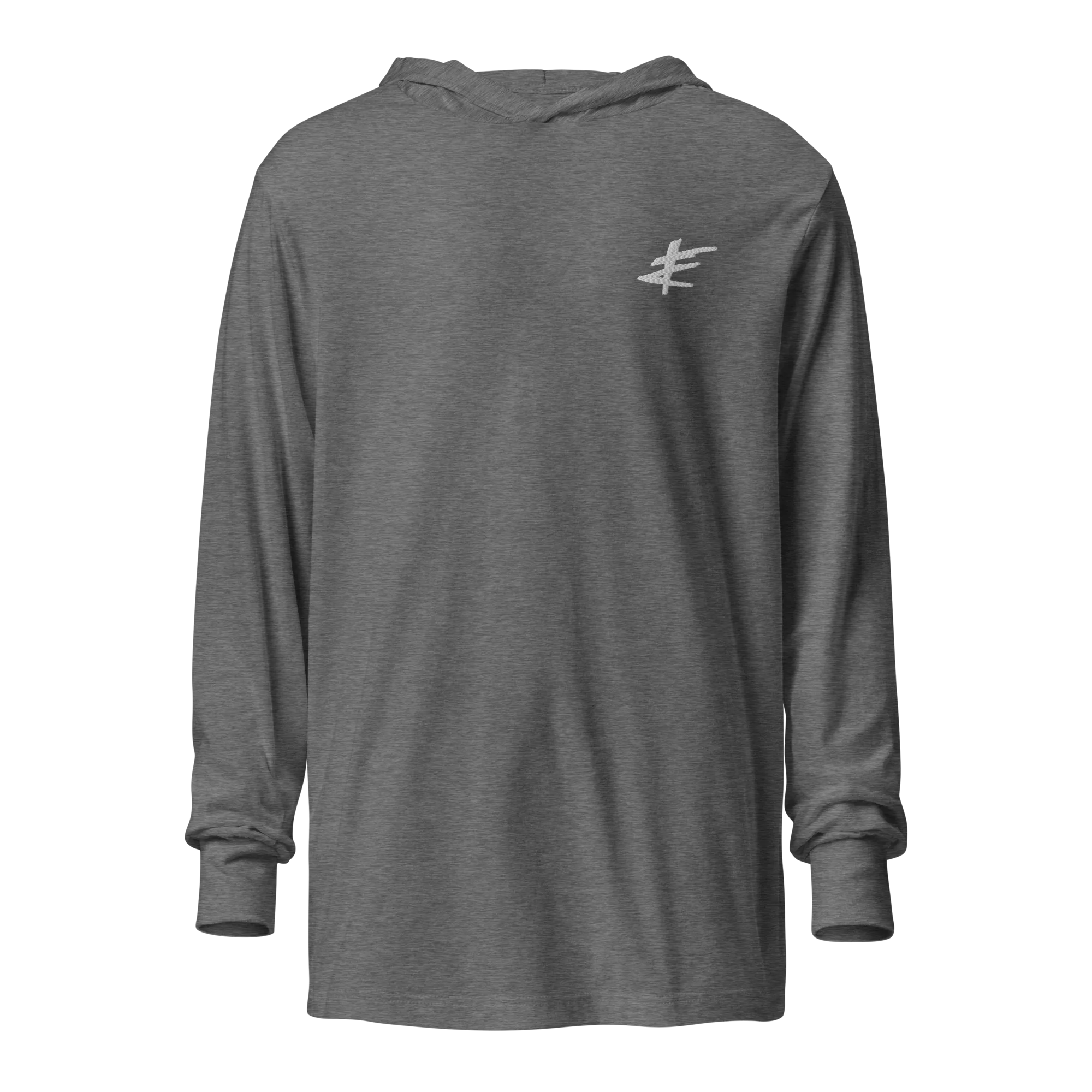 Small Logo Hooded long-sleeve tee