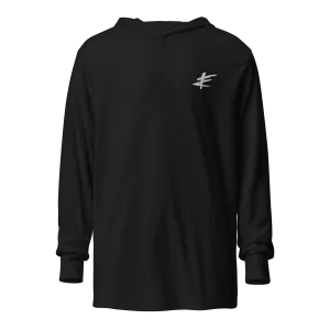 Small Logo Hooded long-sleeve tee
