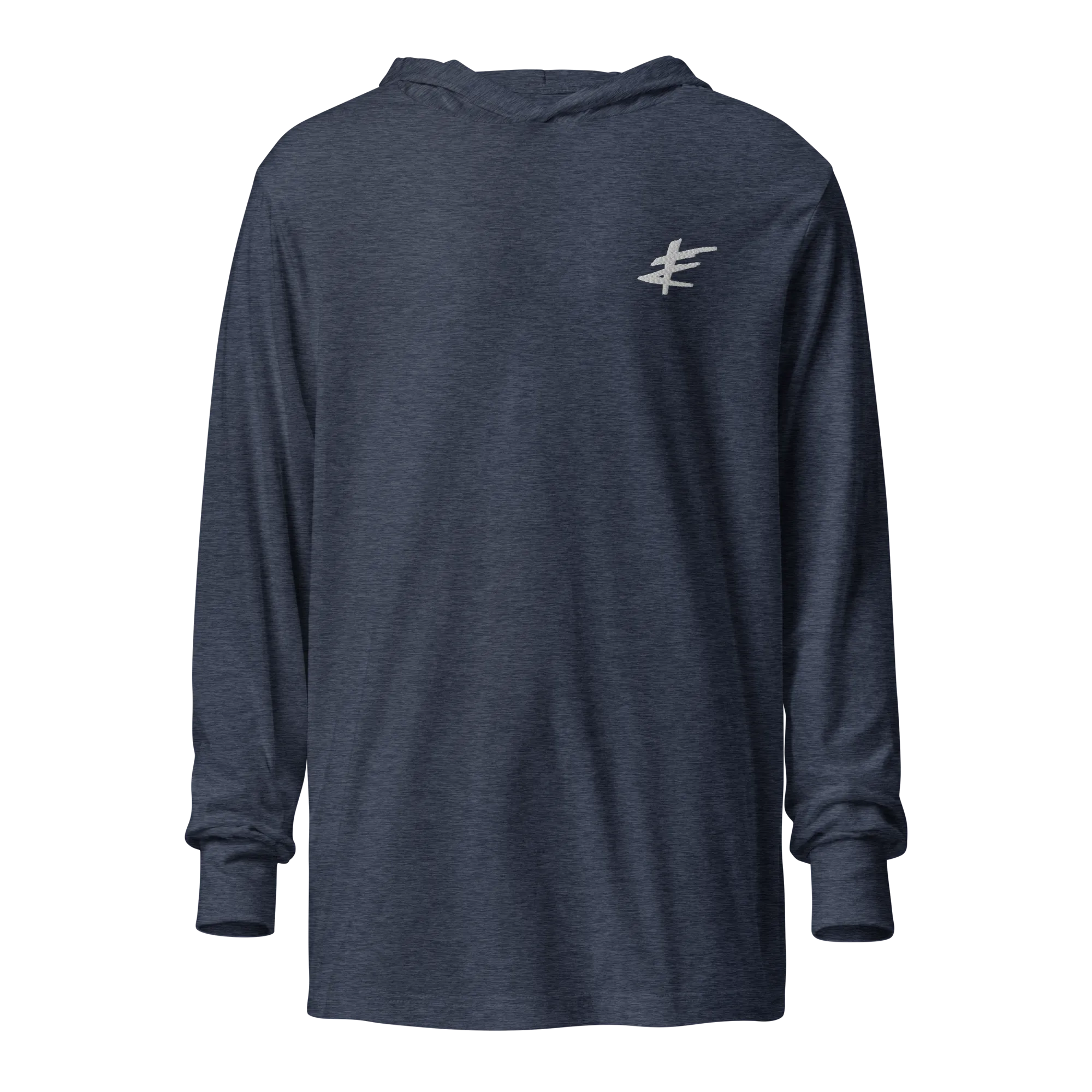 Small Logo Hooded long-sleeve tee
