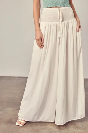 Smocked Flowy Pants