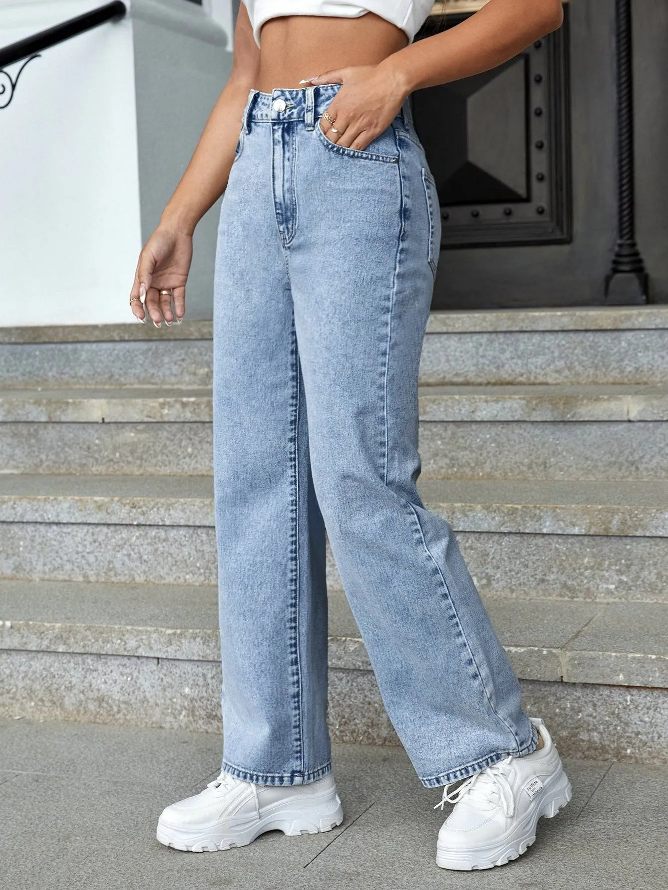 Soft Stretch Straight Denim