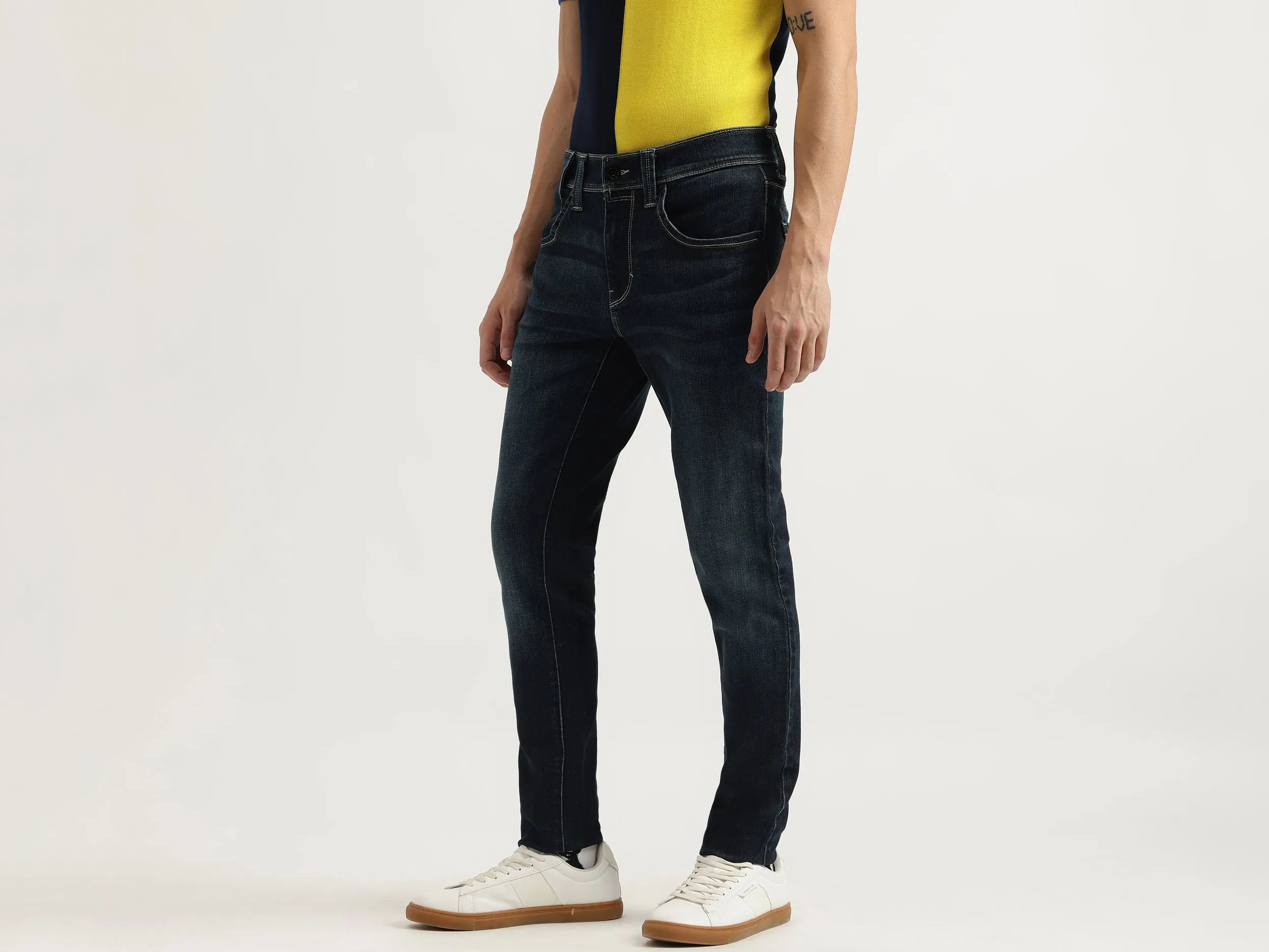 Solid Skinny Fit Jeans