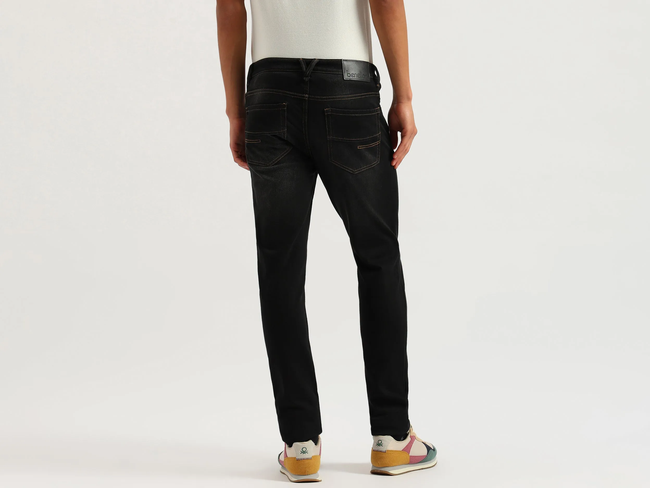Solid Skinny Fit Jeans