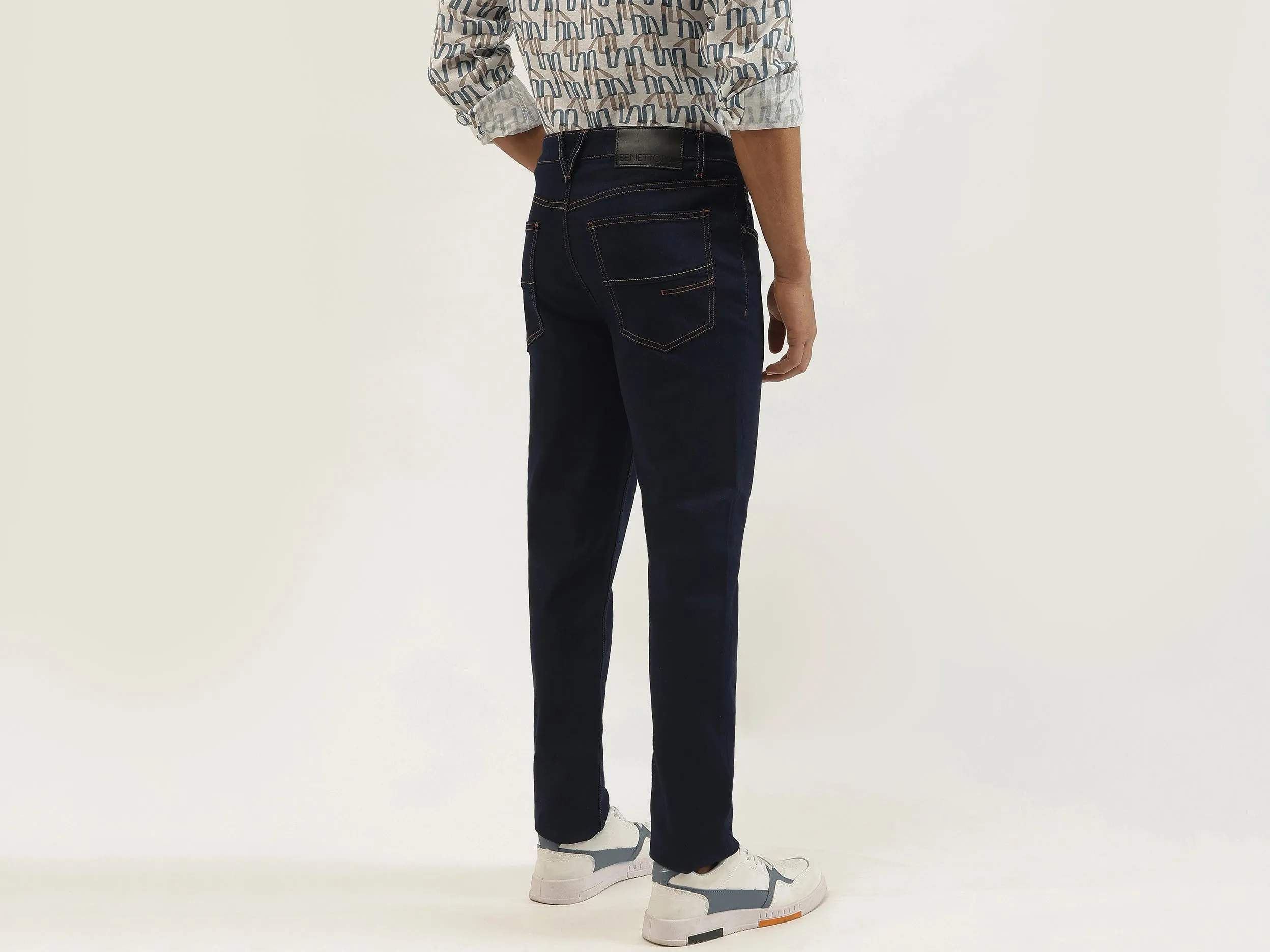 Solid Skinny Fit Jeans