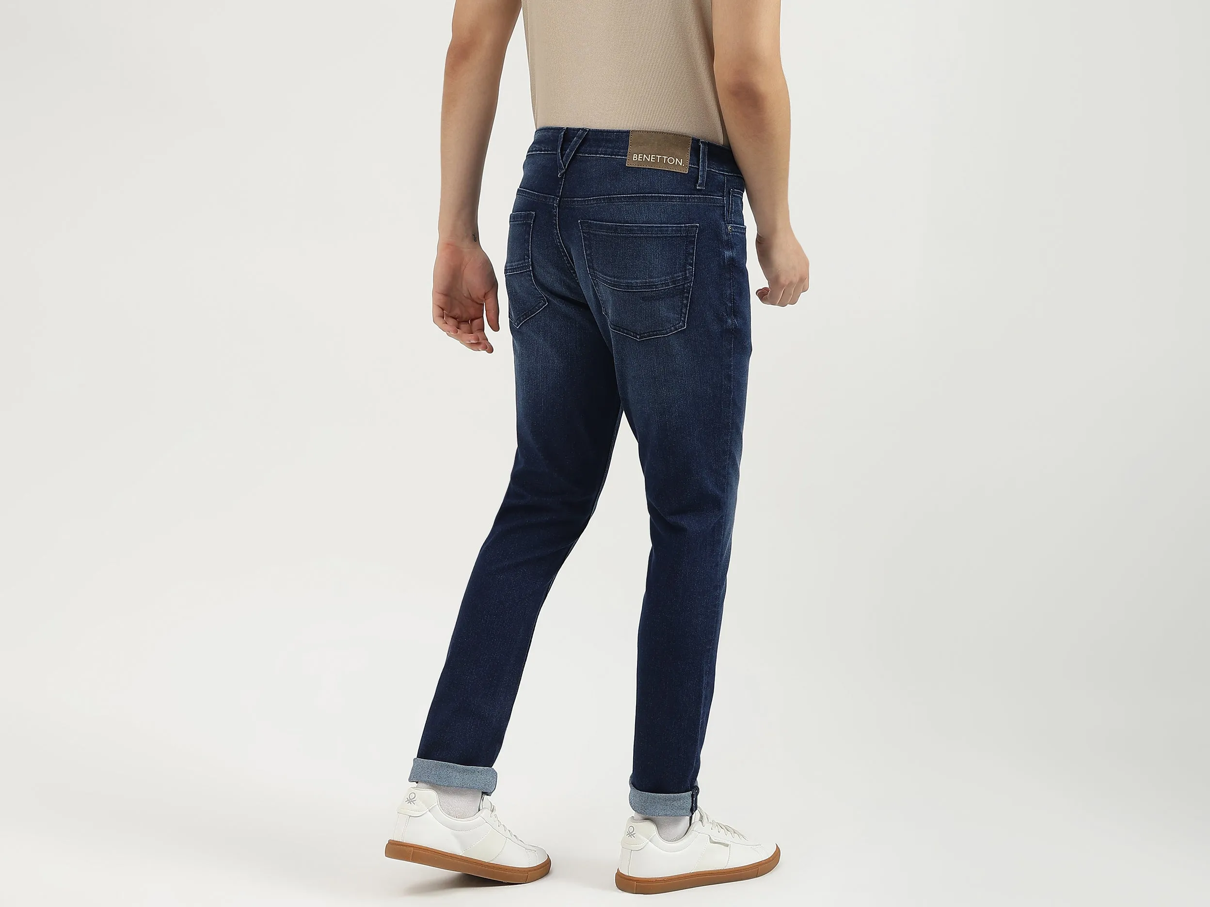 Solid Skinny Fit Jeans