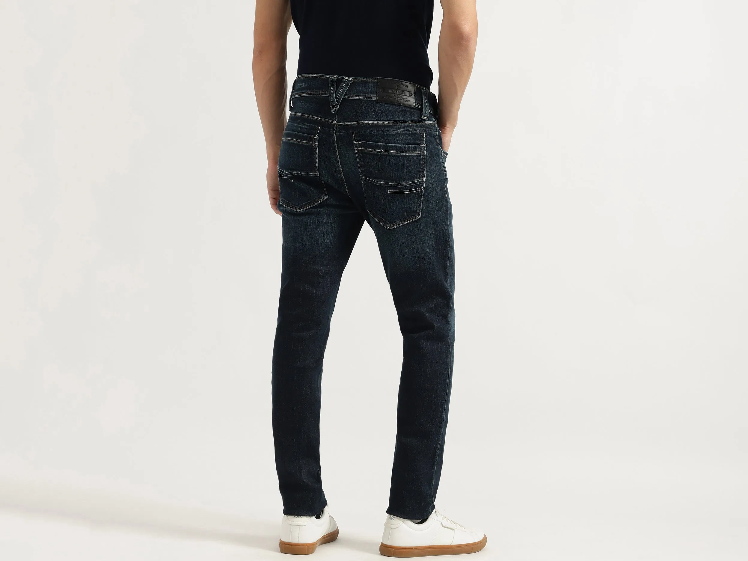 Solid Skinny Fit Jeans