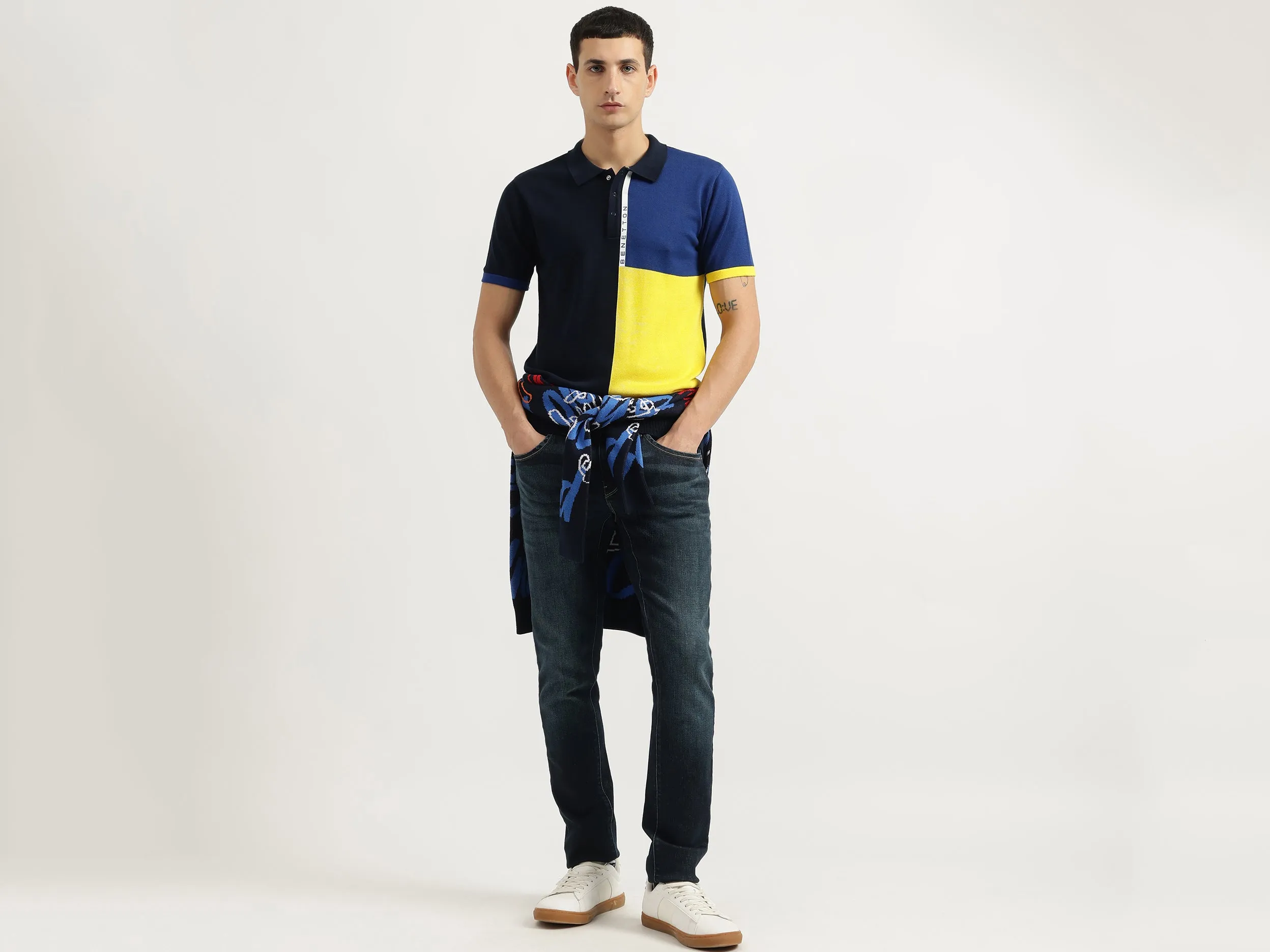 Solid Skinny Fit Jeans