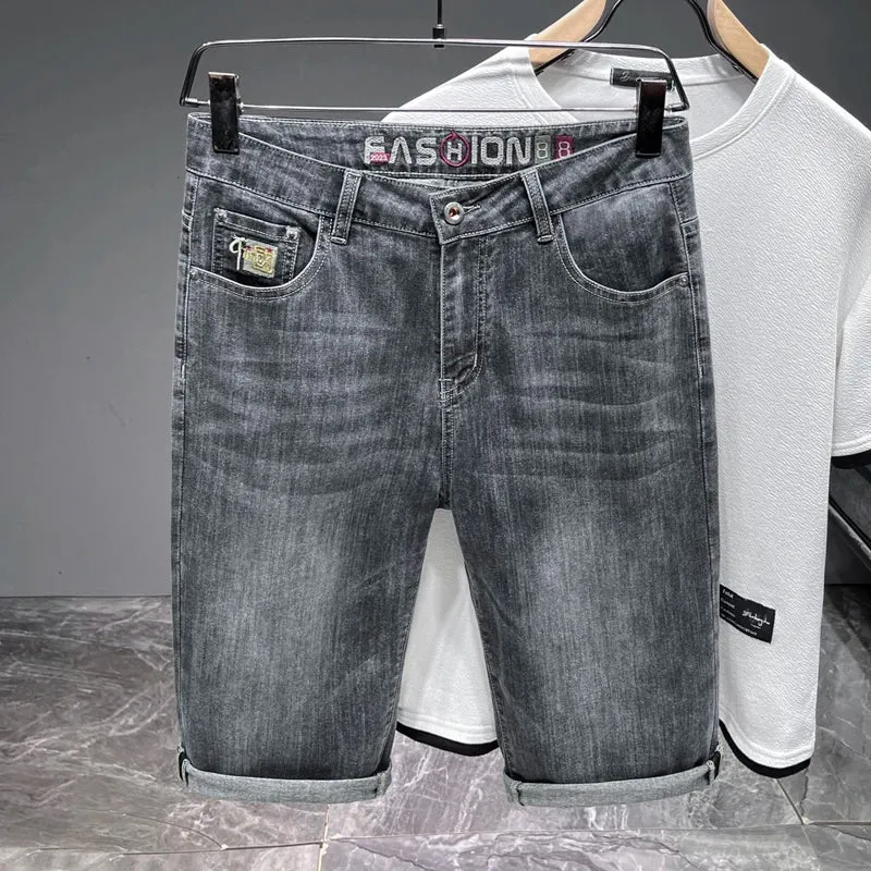 Sommer-Style: Ultra-dünne Denim-Shorts für Herren