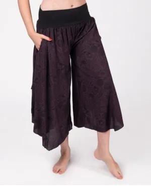 Soul Flower - Angel Wing Viscose Flow Pants