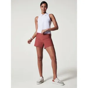 SPANX Sunwashed red 4&quot; Sunshine Shorts Size XL NEW