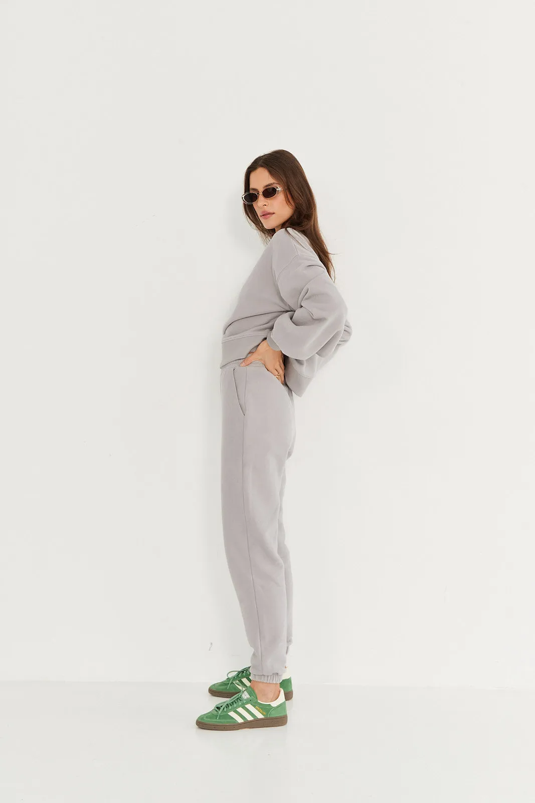 Spodnie dresowe light grey