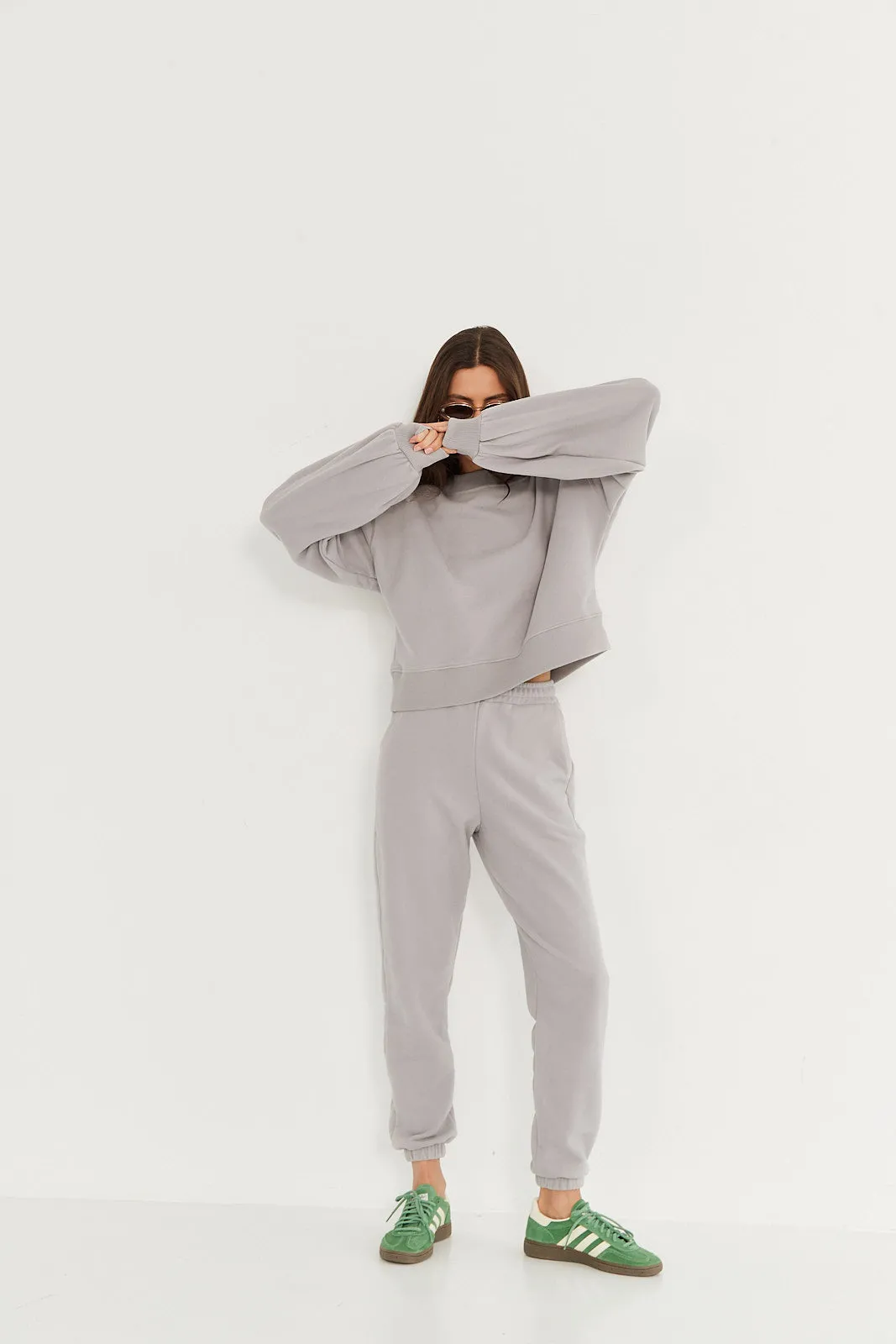 Spodnie dresowe light grey