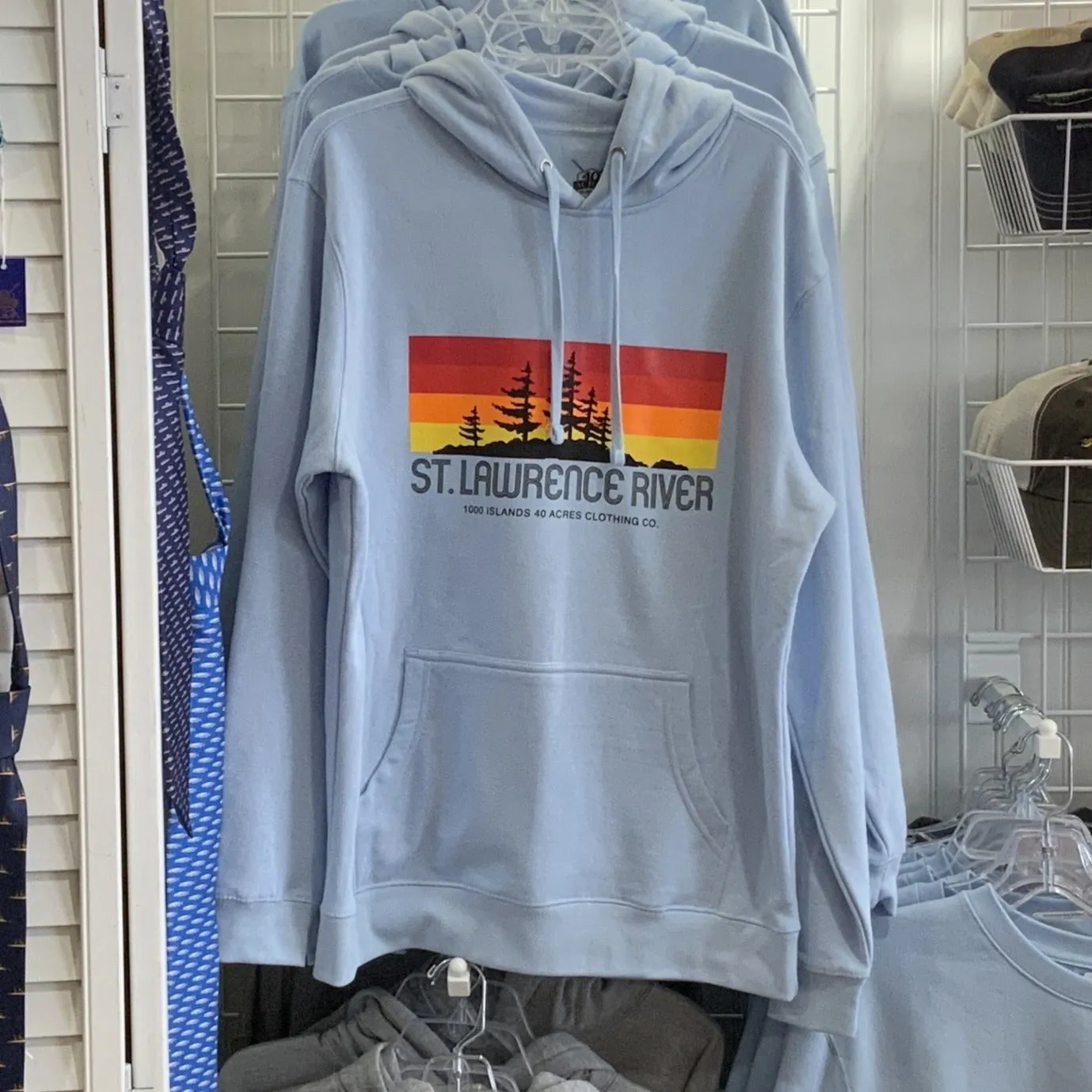 St. Lawrence River Sunset Hoodie