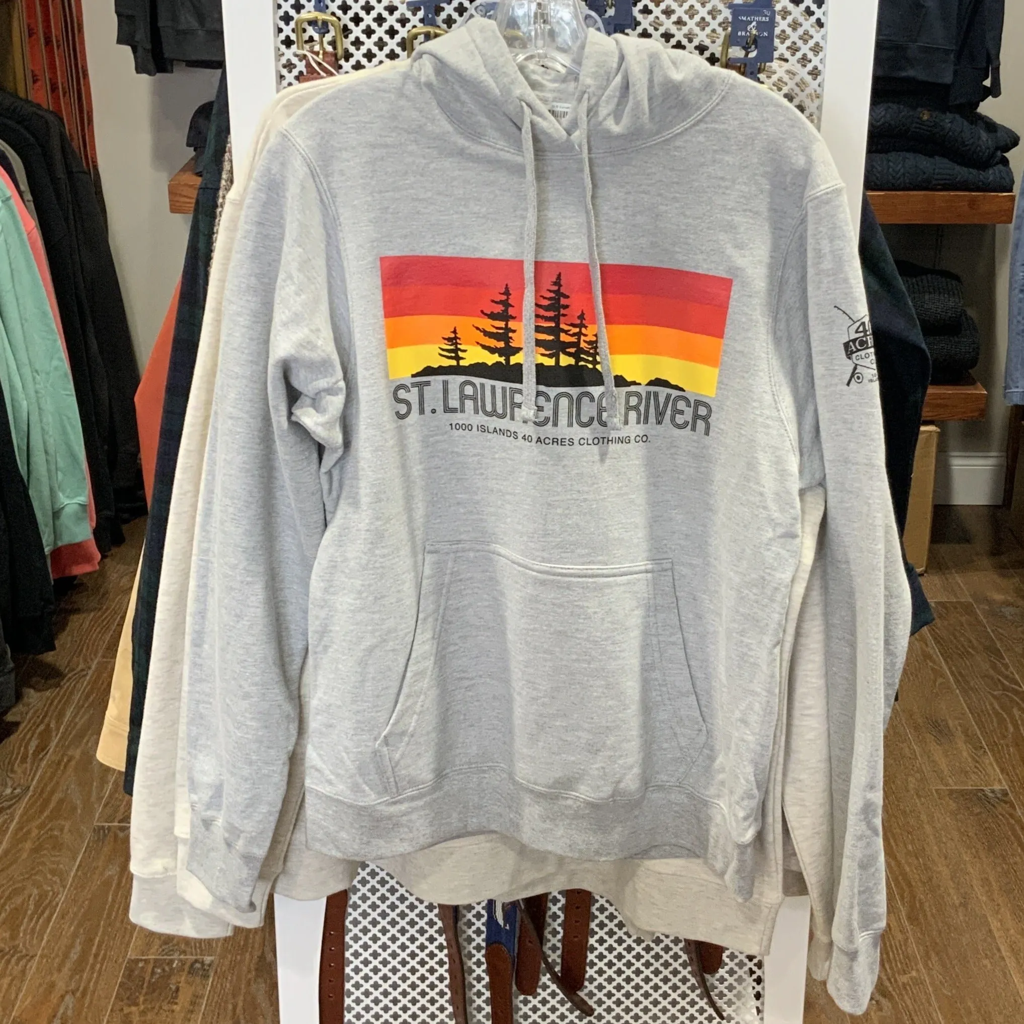 St. Lawrence River Sunset Hoodie