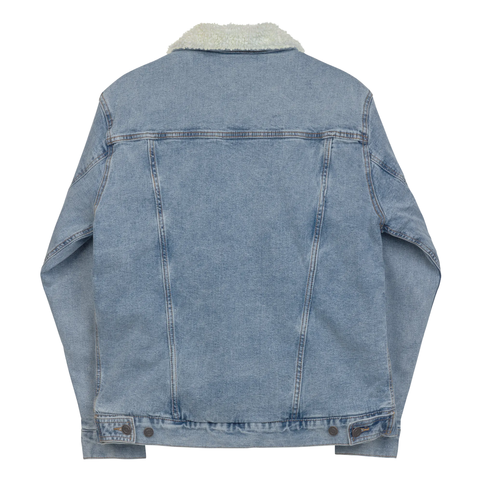 Stash Me - Unisex Crowned Ghost Denim Jacket