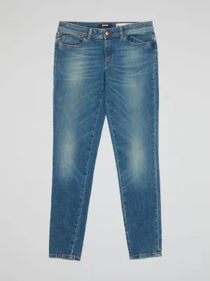Stonewashed Skinny Jeans