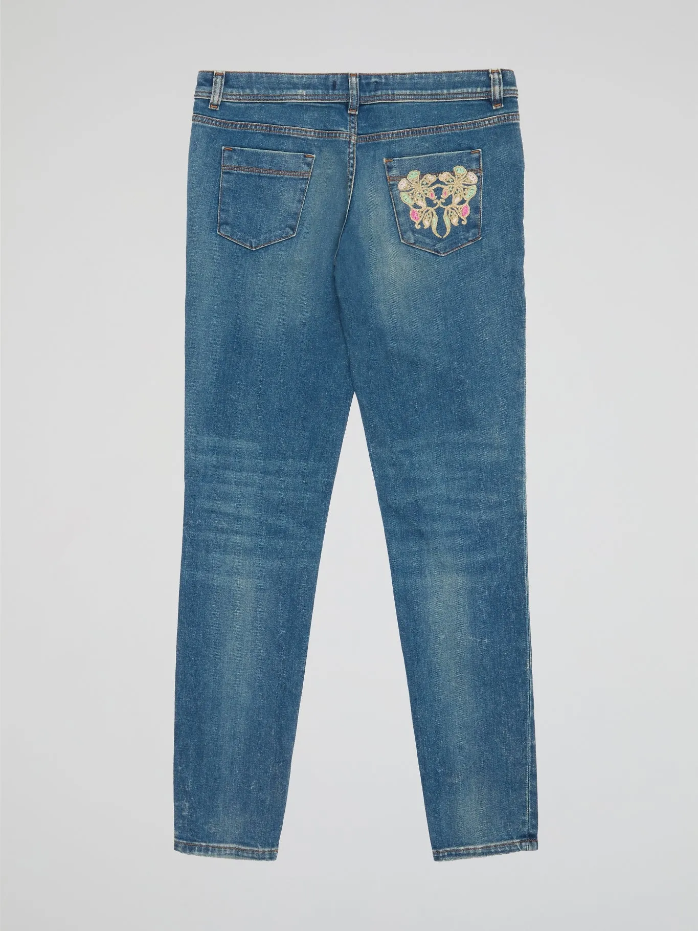 Stonewashed Skinny Jeans