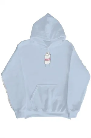 Strawberry MELK Hoodie (Light Blue)