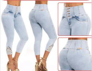 Stretch Pants with cut-out design