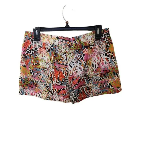 Stussy Pink Jamrock Shorts Medium Casual Pull On Pockets