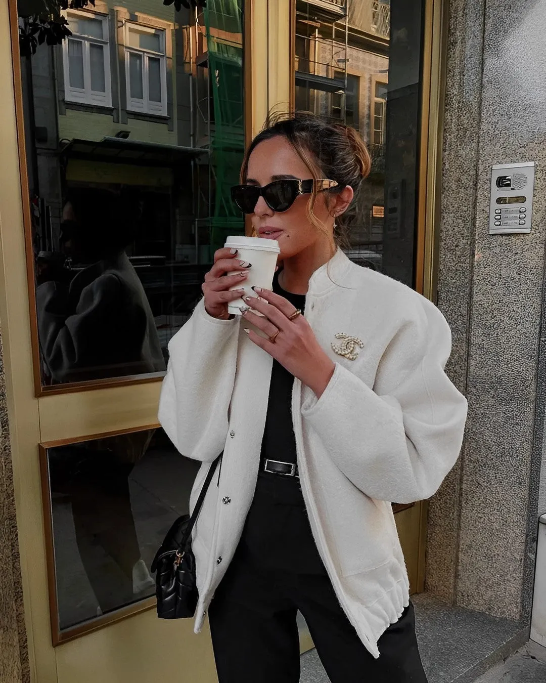 Stylish Women's Bomber Jacket