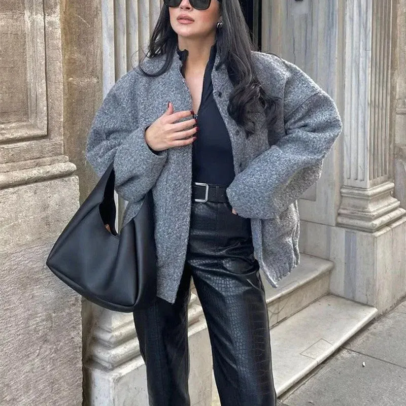 Stylish Women's Bomber Jacket