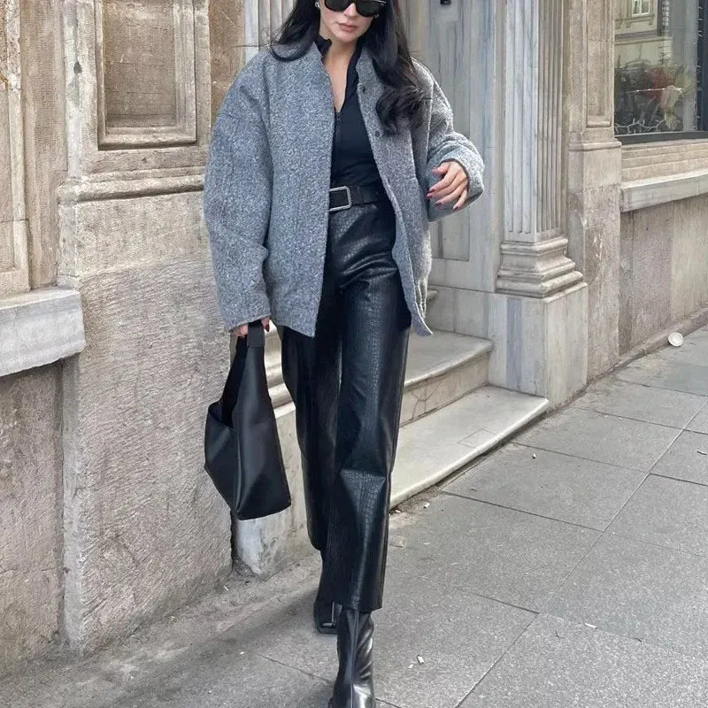 Stylish Women's Bomber Jacket