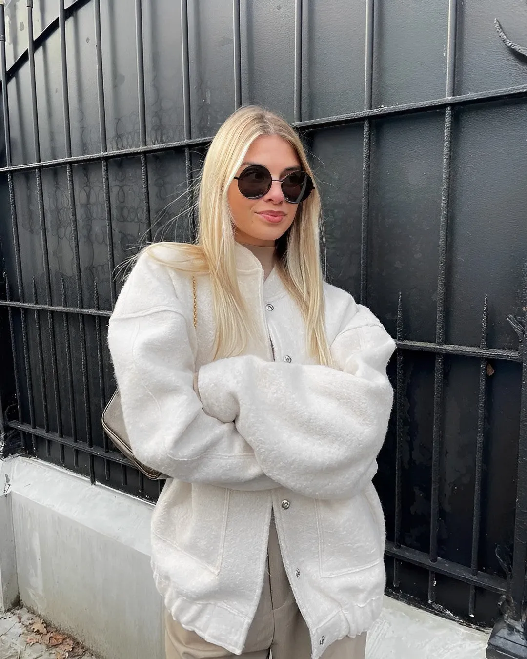 Stylish Women's Bomber Jacket