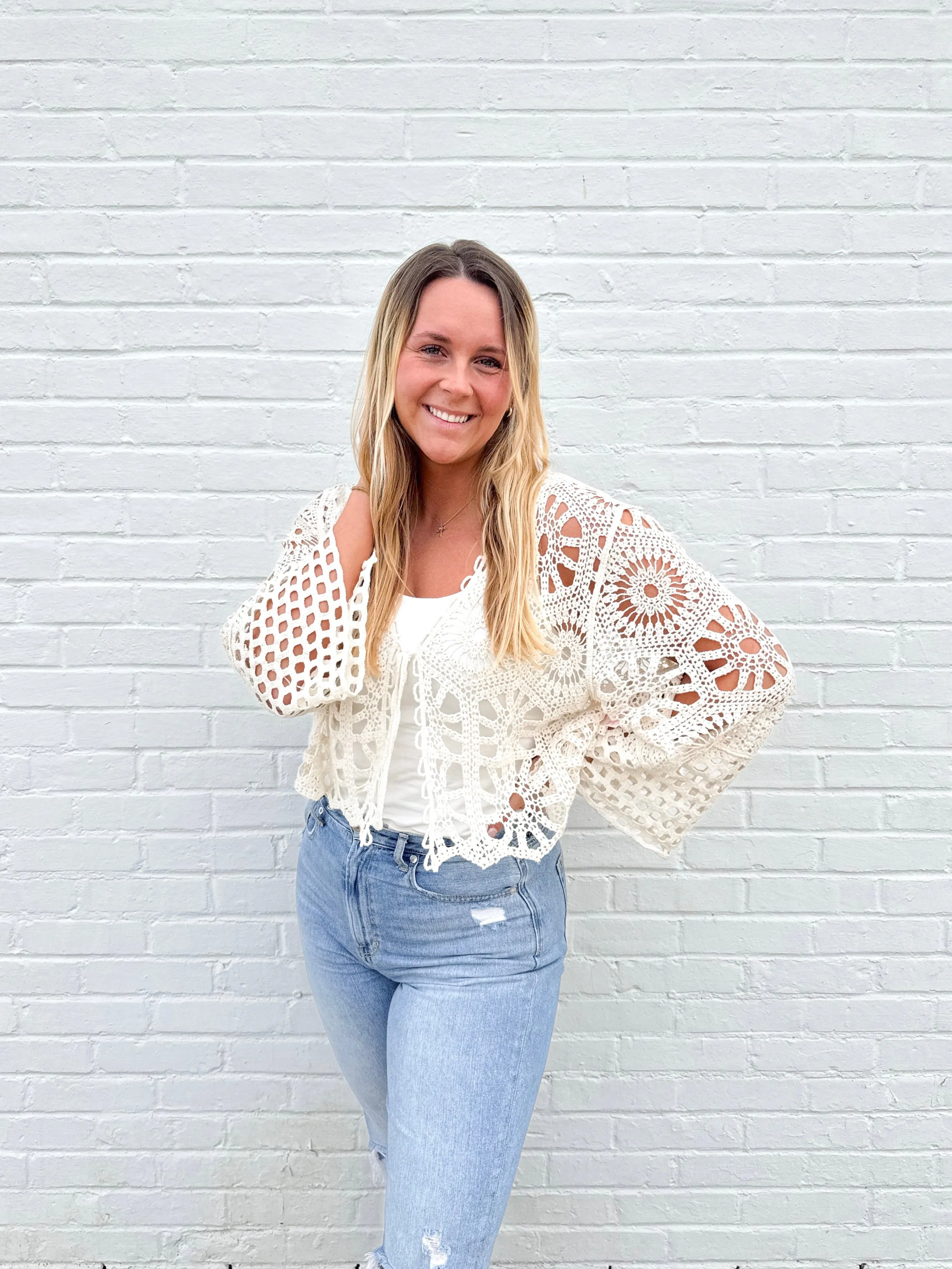 Sunbeam Crochet Cardigan