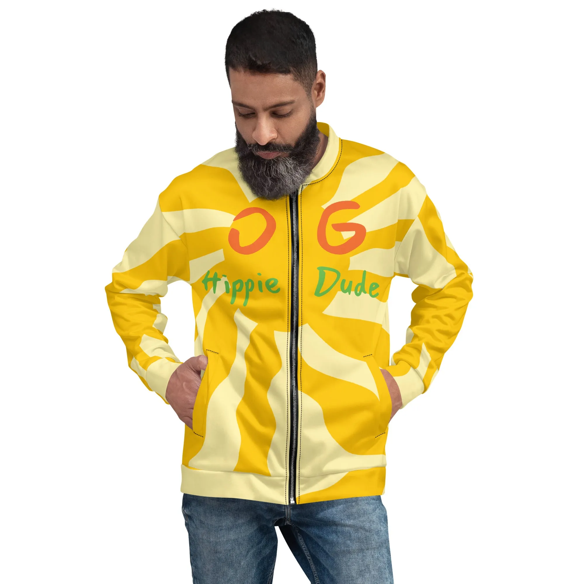Sunshine Bomber Jacket - OG Hippie Dude