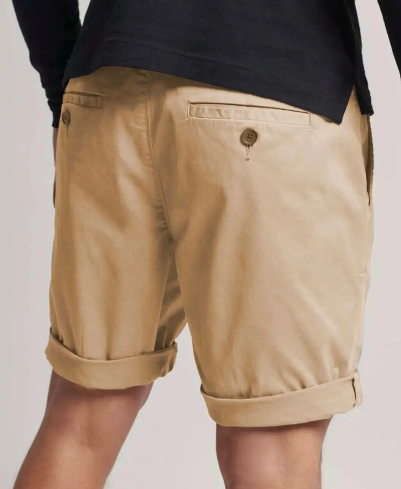 Superdry Studios Core Chino Shorts Shaker Beige