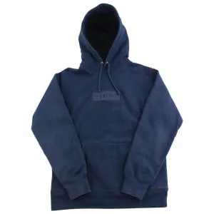 Supreme FW14 "Tonal Box Logo" Hoodie Navy Size L Pre-owned