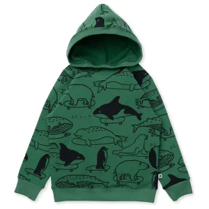 Surf Skate Animals Furry Hood