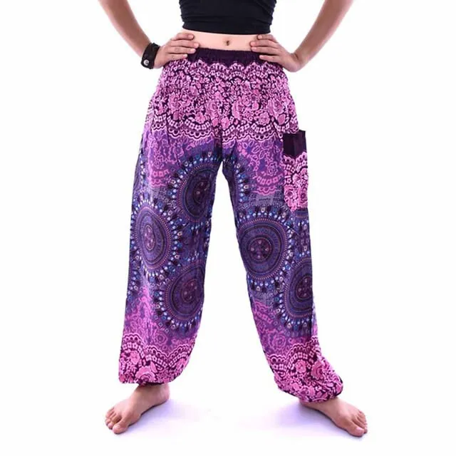 Thai Pants,Harem Pants,Comfy Pants,Yoga Clothing,Boho thai pants,Bohemian clothes,Music festival pants,Loose Yoga Trousers,Womens Yoga Pants